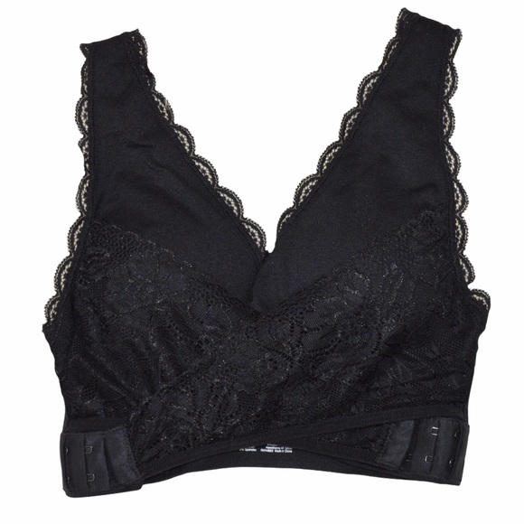 lace wrap bra